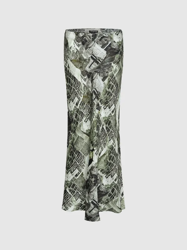 Mash Up Fishtail Skirts patchwork skirt art