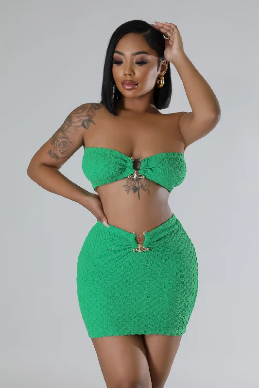 Miami Girl Skirt Set chiffon skirt airy