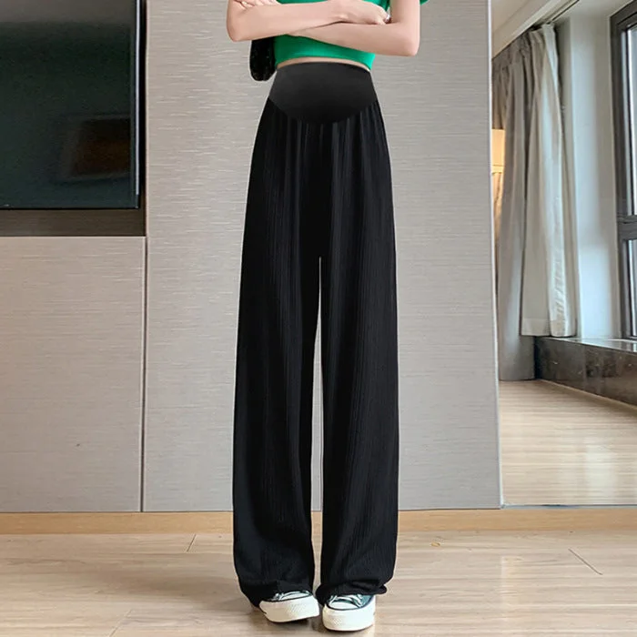 NiDELL: Pregnant Women’s Fashionable Long Pants for Summer Comfortable Denim Pants