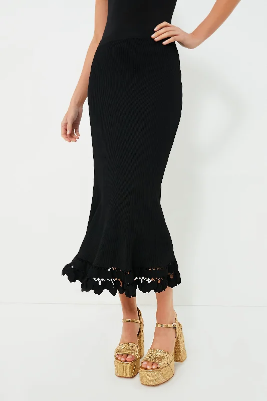 Noir Ayla Skirt spandex blend skirt
