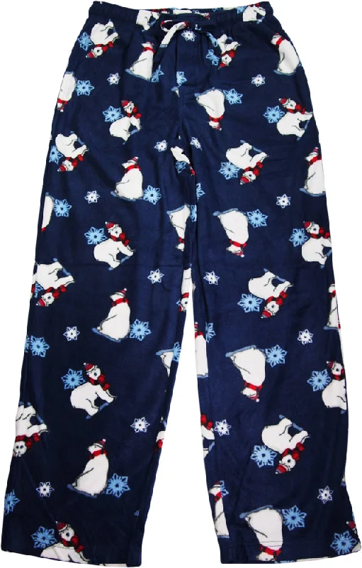 Navy Winter Snowflake Polar Bear