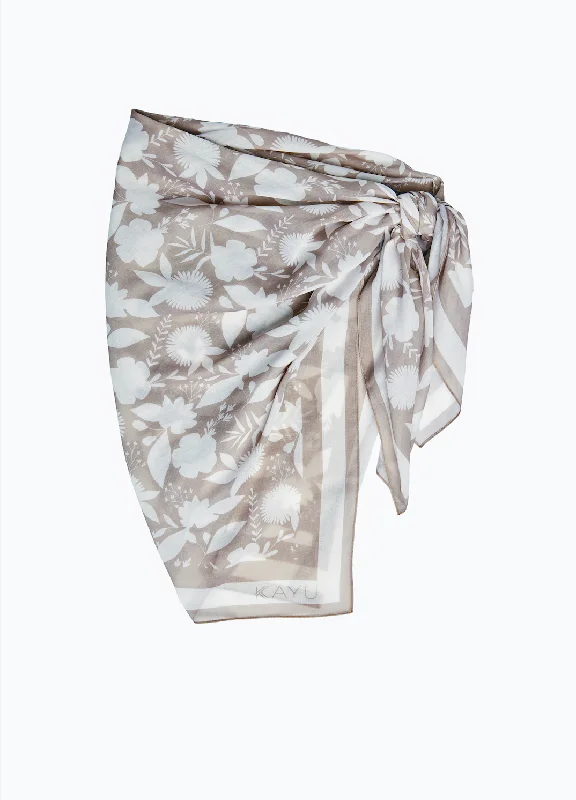 Thalia Sarong corduroy skirt textured