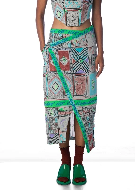Titlitile Skirt lace skirt intricate