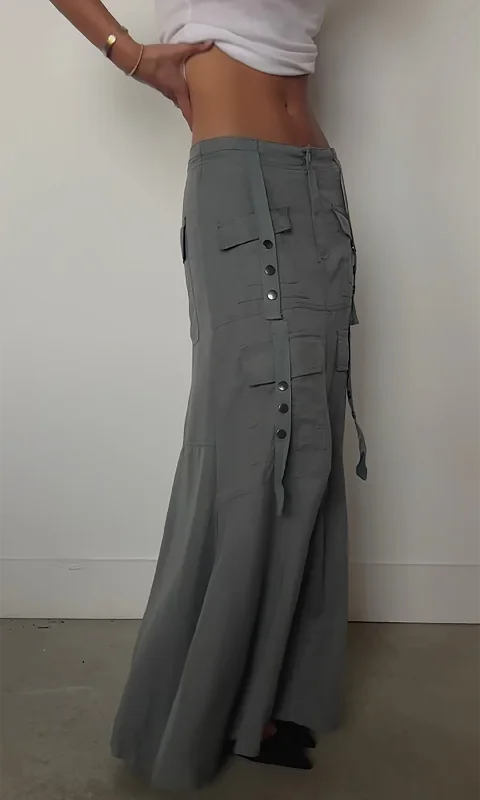 Turning Heads Maxi Skirt - FINAL SALE chiffon skirt delicate