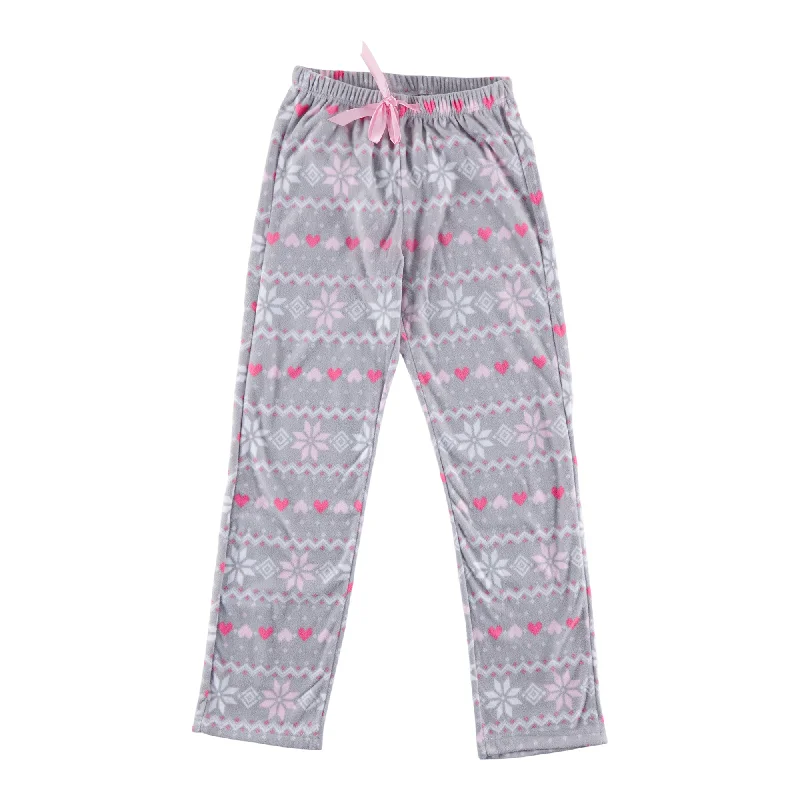 Woman's Micropolar PJ Pants Chic Slim Fit Pants